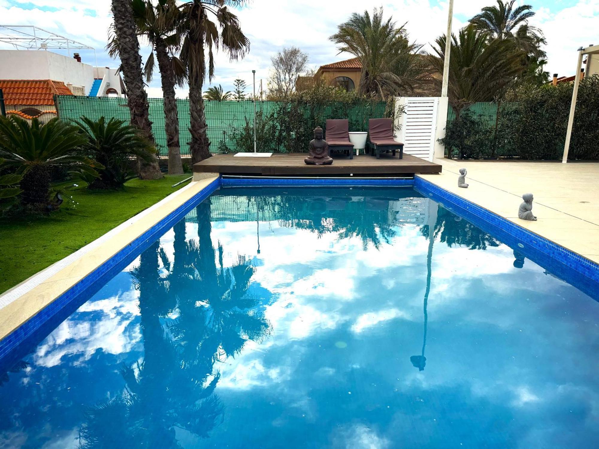 Casa Del Mar, Piscina Privada Frente Al Mar Villa Cullera Exterior photo