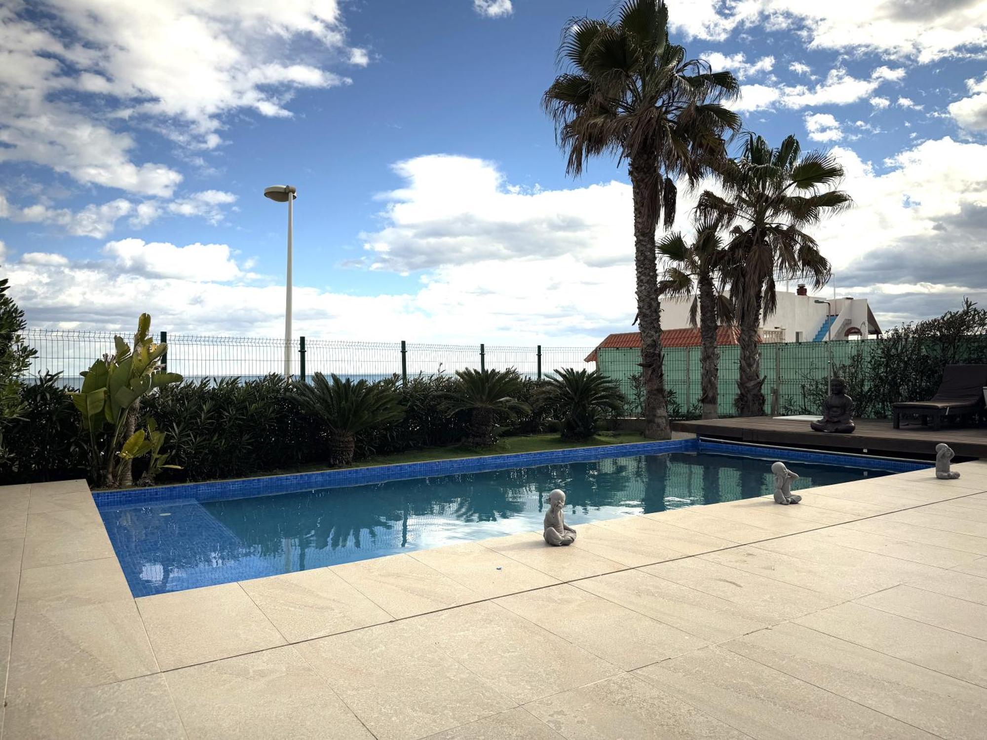 Casa Del Mar, Piscina Privada Frente Al Mar Villa Cullera Exterior photo